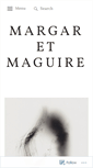 Mobile Screenshot of margaretmaguire.com