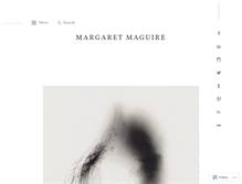 Tablet Screenshot of margaretmaguire.com